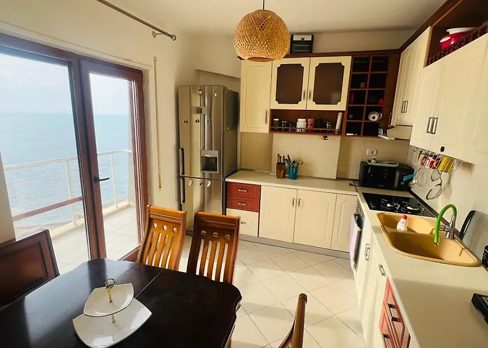 Appartamento Casa Del Mar 3 - 1br, First Line Sea View Vollga Durrës